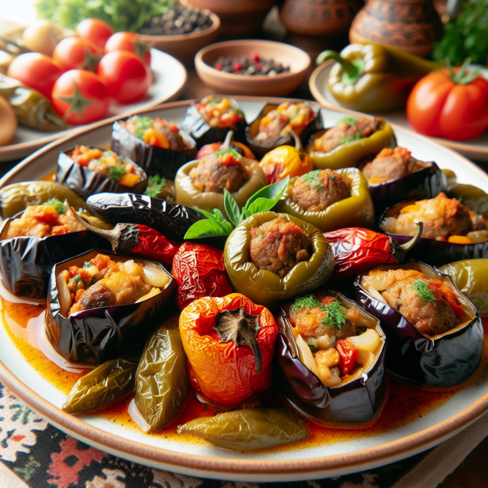 Etli Patlıcan Biber Dolması 2025’te Villa Restaurant