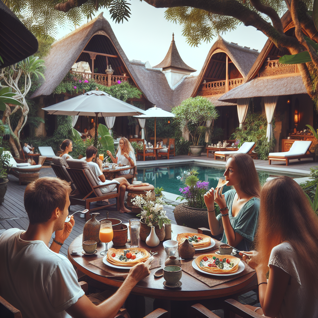 Villa Restaurant’ta Bahçede Krep Kahvaltısı Villa Restaurant bahçesinde krep kahvaltısı keyfi