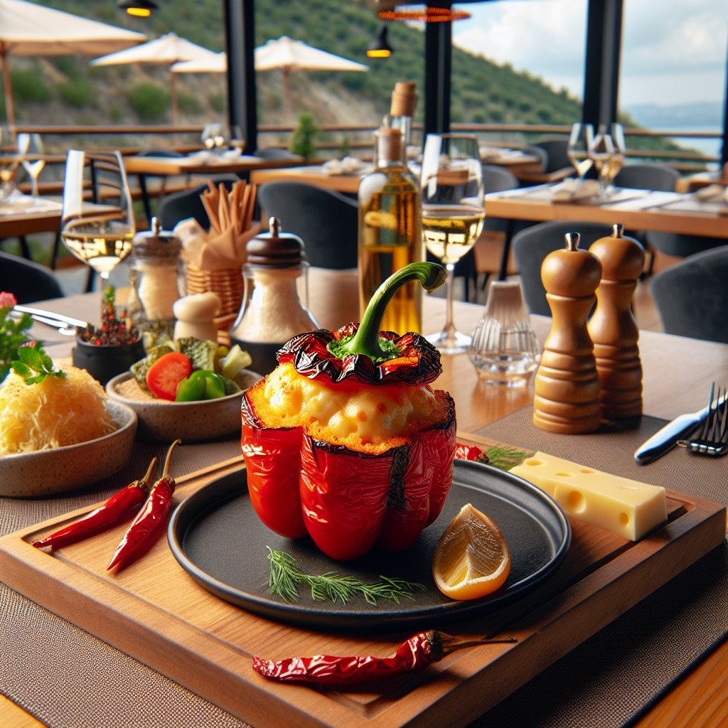 Villa Restaurant Silivri: Peynir Dolgulu Biber Villa Restaurant Silivri